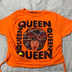 On Fire Queen Shirt🧡